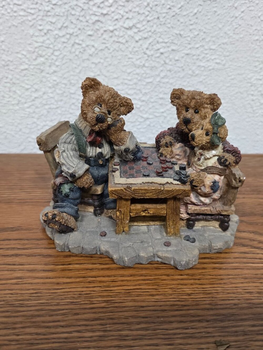 Home Decor Accents Boyds Bears Resin Figure Titled "Sunday Afternoon" Style 2281